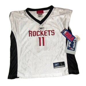 Yao Ming Vintage Reebok Girls Kids Youth Houston Rockets Jersey sz. Large New